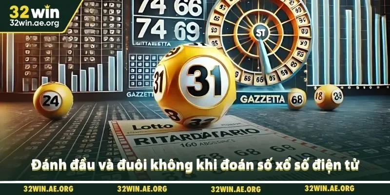 Đánh đầu và đuôi không khi đoán số xổ số điện tử
