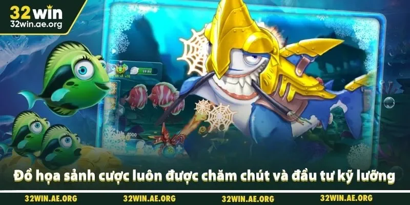 Đồ họa sảnh cược luôn được chăm chút và đầu tư kỹ lưỡng