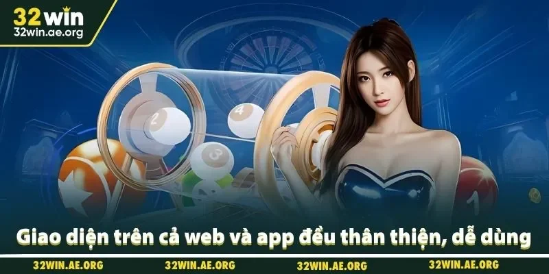 Giao diện trên cả web và app đều thân thiện, dễ dùng