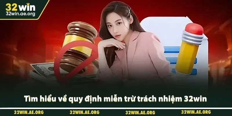 Tìm hiểu về quy định miễn trừ trách nhiệm 32win